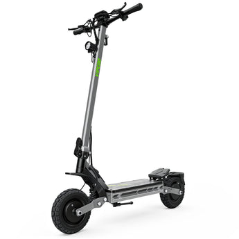 VIPCOO VS2 PRO Dual 1000W Electric Scooter with 48V 18.2Ah Battery, 57km/h (35mph) Top Speed, Dual Suspension & 10” All-Terrain Tires