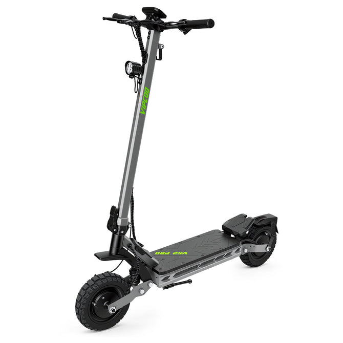VIPCOO VS2 PRO Dual 1000W Electric Scooter with 48V 18.2Ah Battery, 57km/h (35mph) Top Speed, Dual Suspension & 10” All-Terrain Tires
