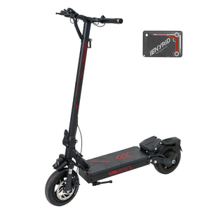 VIPCOO VS2 PRO Dual 1000W Electric Scooter with 48V 18.2Ah Battery, 57km/h (35mph) Top Speed, Dual Suspension & 10” All-Terrain Tires