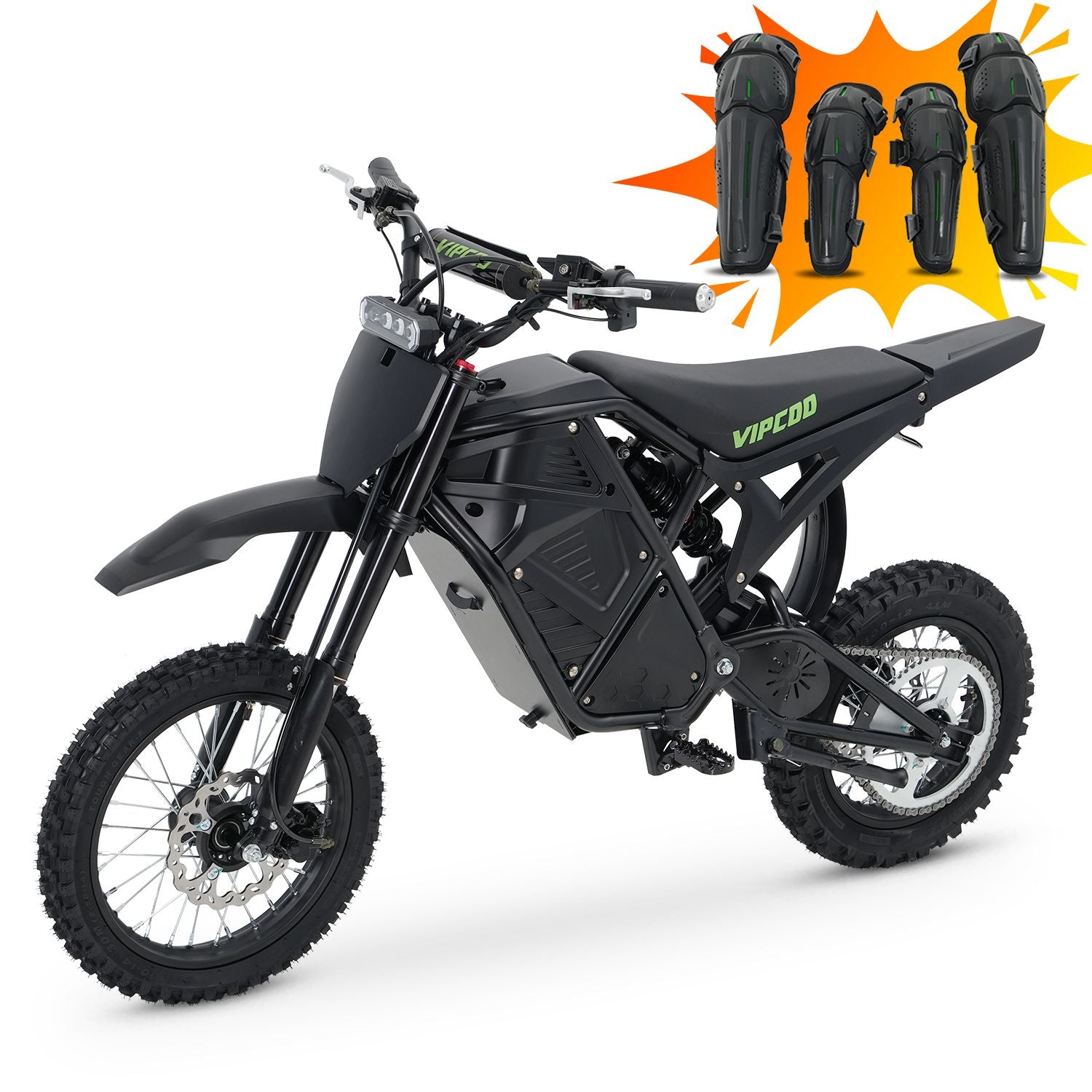VIPCOO H3 Electric Dirt Bike | 3500W Motor, 48V 23Ah Battery